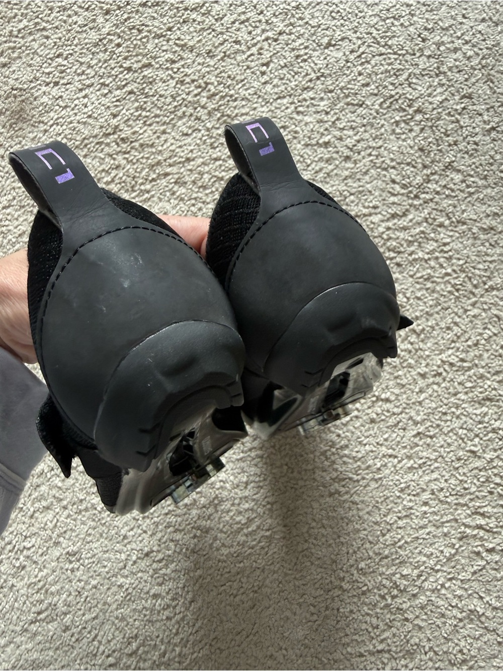 Shimano Black Indoor Cycling Shoes - Size 39 - Picture 9 of 10